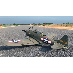 Samolot A-24 Banshee (Dautless SBD) (klasa 46 EP-GP)(z pilotami i z karabinami) ARF - VQ-Models